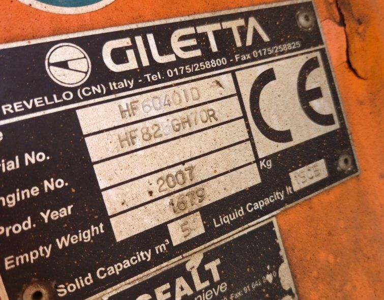 - GILETTA BRINE SALT SHAKER HF6040ID